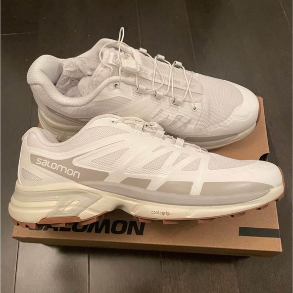 NWT Salomon White Sneakers - Picture 3 of 5